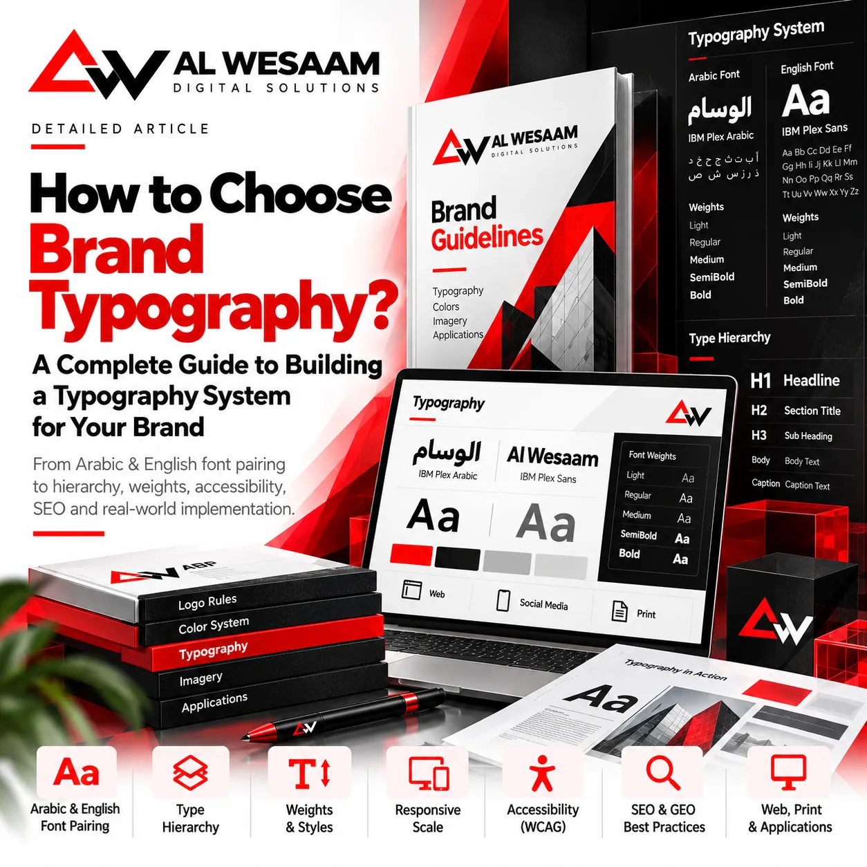 How to Choose Brand Typography: A Practical Guide to Building a Typography System