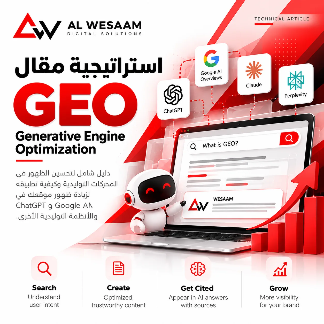 ما هو GEO؟ دليل تحسين الظهور في محركات الذكاء الاصطناعي
