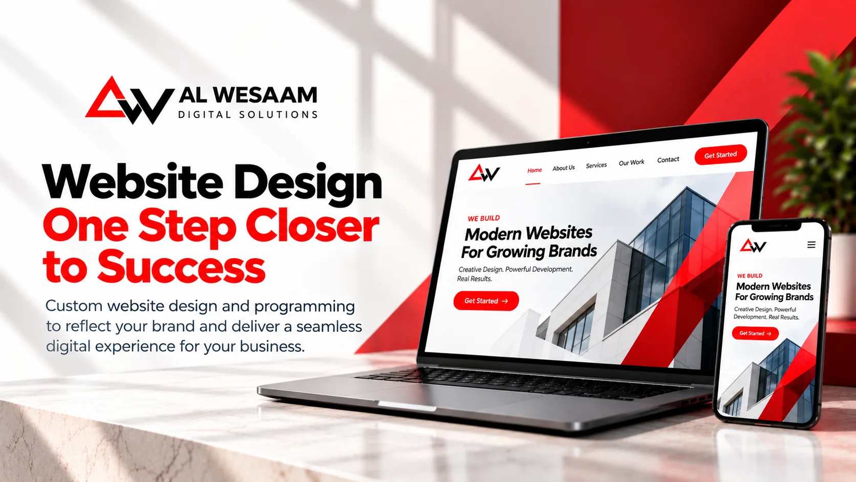Website design and development